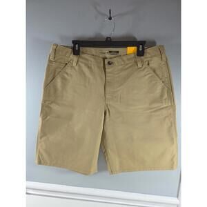 Carhartt Women's Rugged Work Canvas Shorts Khaki 16 NEW Durable